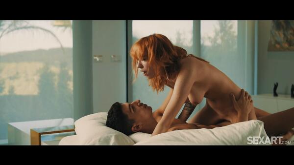 Natural Breasts Redhead Girl And Her Beloved Have Beautiful Sex